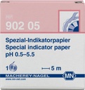 [1571812] pH-indikatorpapir, Macherey-Nagel Special, pH 0,5 - 5,5, 5 m