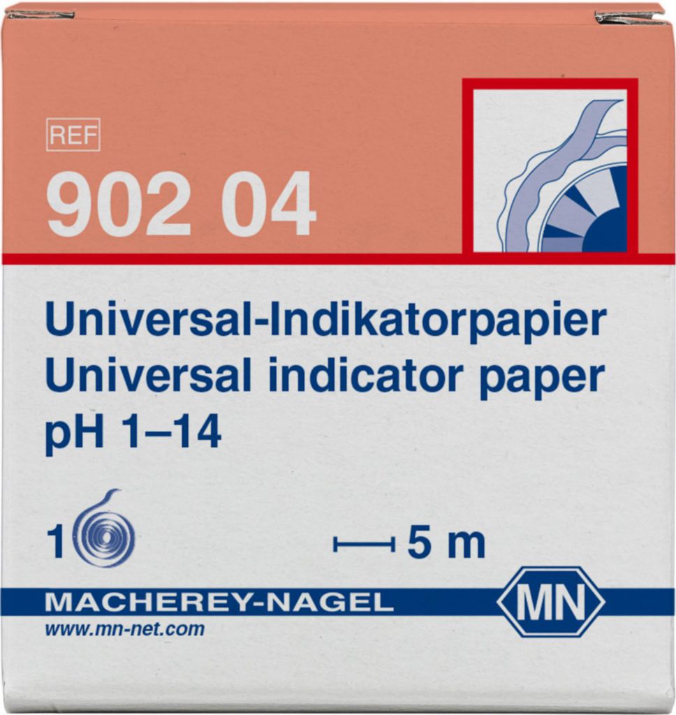 [1571815] pH-indikatorpapir, Macherey-Nagel Universal, pH 1 - 14, 5 m