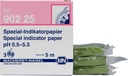 [1571822] pH-indikatorpapir, Macherey-Nagel Special, refill, pH 0,5 - 5,5, 3 ruller à 5 m