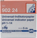 [1571825] pH-indikatorpapir, Macherey-Nagel Universal, refill, pH 1 - 14, 3 ruller à 5 m