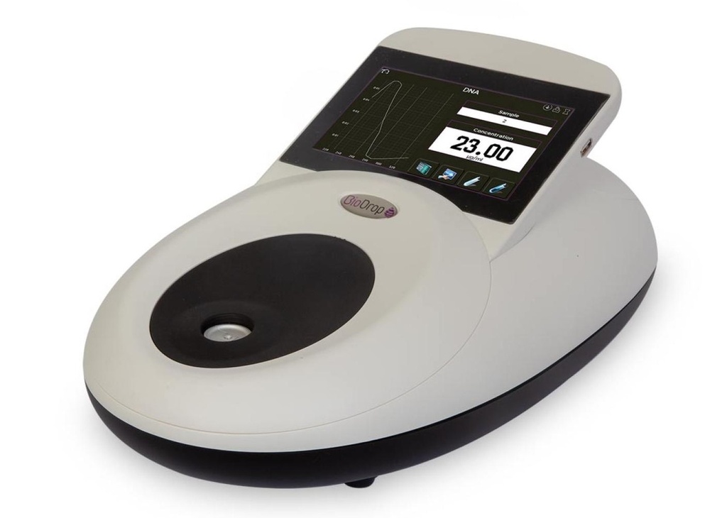 Spektrofotometer mikrovolumen, BioDrop μLite+ til life science