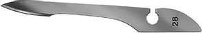 Skalpelblade, Bayha, nr. 28, usterile