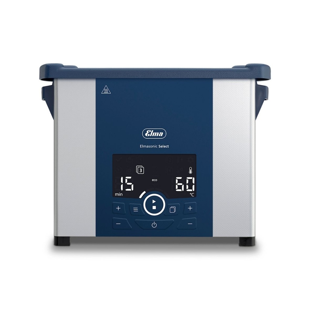 Ultralydsbad, Elmasonic Select 30 med varme, 2,7 liter