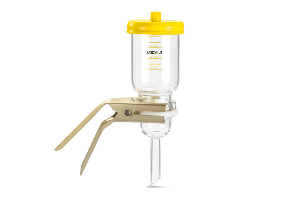 Filtreringsapparat, komplet, Sartorius 16316, glas m. PTFE-fritte, Ø47/50 mm, 250 mL / 1000 mL