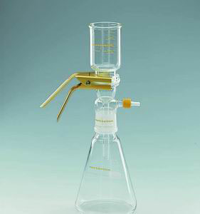 Filtreringsapparat, komplet, Sartorius 16309, glas, Ø47/50 mm, 250 mL / 1000 mL