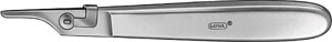 Skalpelskaft nr. 5, Bayha, bredt håndtag, 150 mm