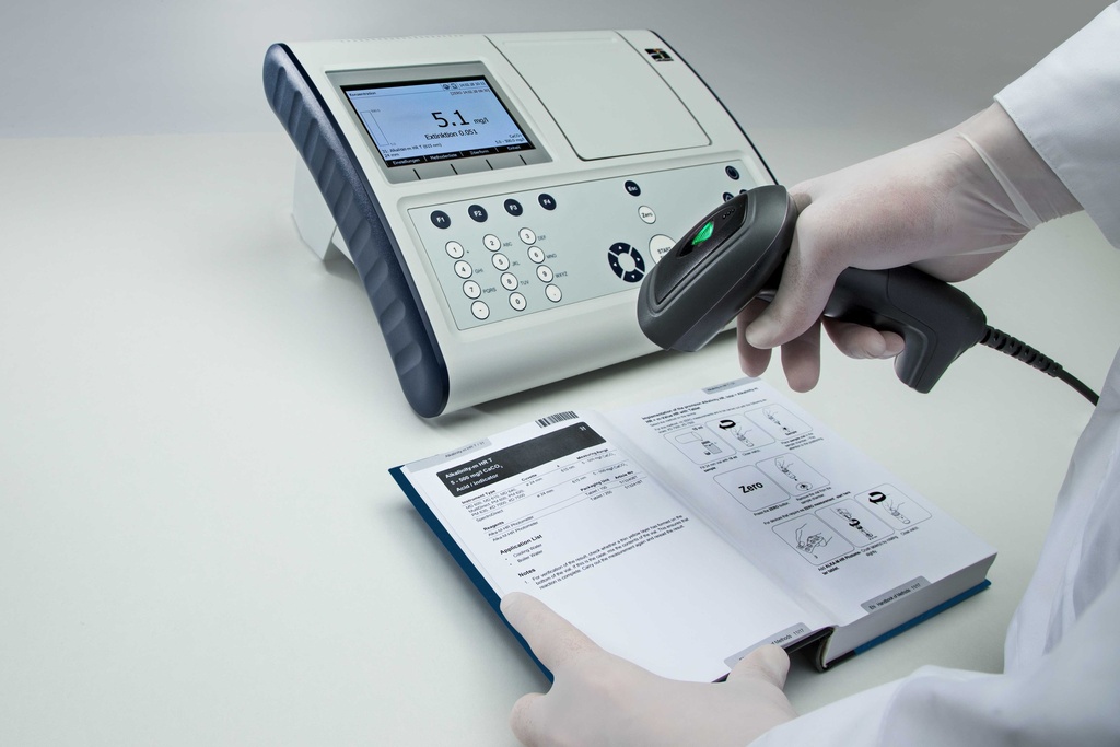 Metodehåndbog m. stregkoder, Lovibond, til XD7000/XD7500 spektrofotometer