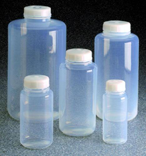 Nalgene flaske, vid hals, FEP, m/skruelåg, 2200 ml