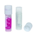 [7048746] Kryorør, Nalgene 5012, PP, sterile, udv. gevind, konisk med ring, 1,2 ml, 1000 stk.