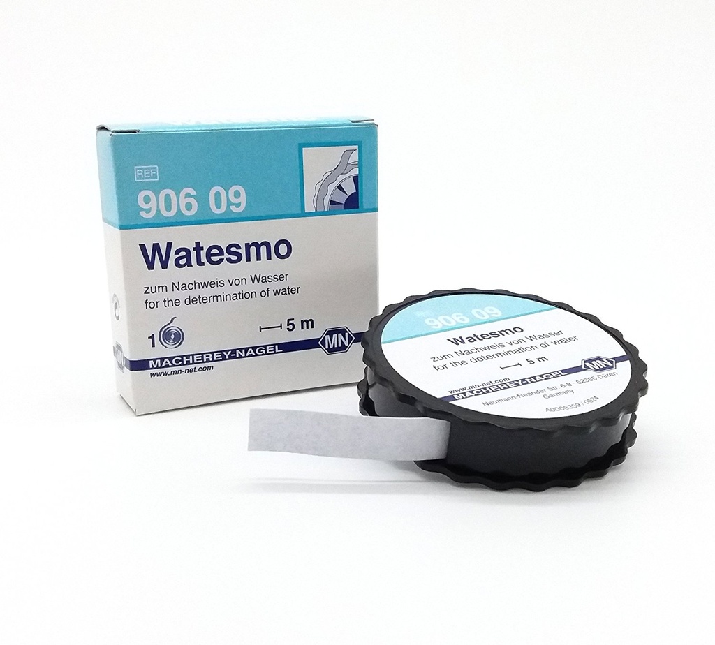 Watesmo testpapir, rulle a 10 mm x 5 m