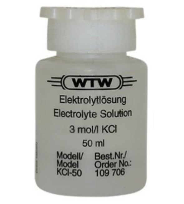 [7059778] Elektrolyt, WTW, KCl, 3M, 50 mL