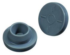 Prop til vials, LLG, N 20, grå butyl 37 A