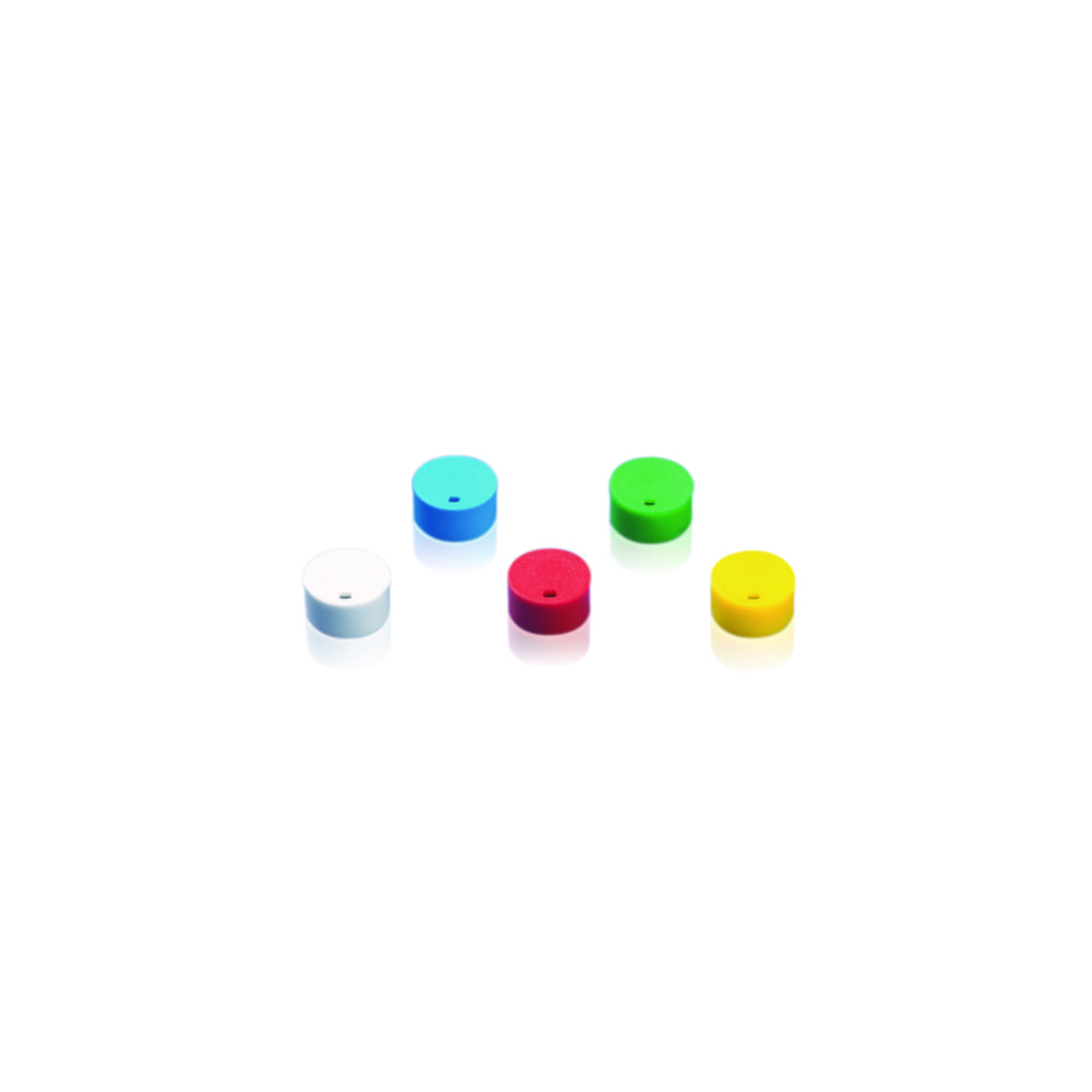 Farveindsats til kryorør, BRAND, PP, hvid, 500 stk.