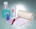 Seal-it labels, røde /neutrale, rulle med 500 stk.