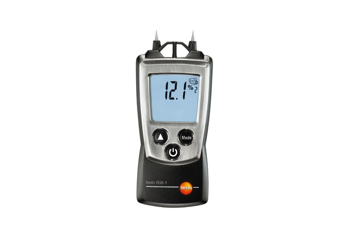 Fugtmåler, Testo 606-2, til træ og byggematerialer