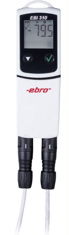 Datalogger USB, 2 kanal, EBI 310 TX, ekstern føler, -30-75°C