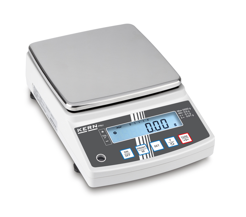 Præcisionsvægt PNJ 12000-1M 12000g/0,1 g,190x190mm