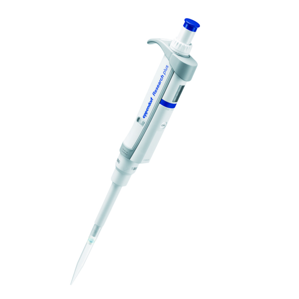 Pipette, Eppendorf, Research® plus, 1 kanal, 100 - 1000 µL, (GLP)