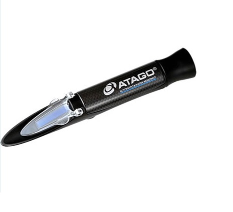 Refraktometer, Atago MASTER-S28alpha, salt, 0,0-28,0 %
