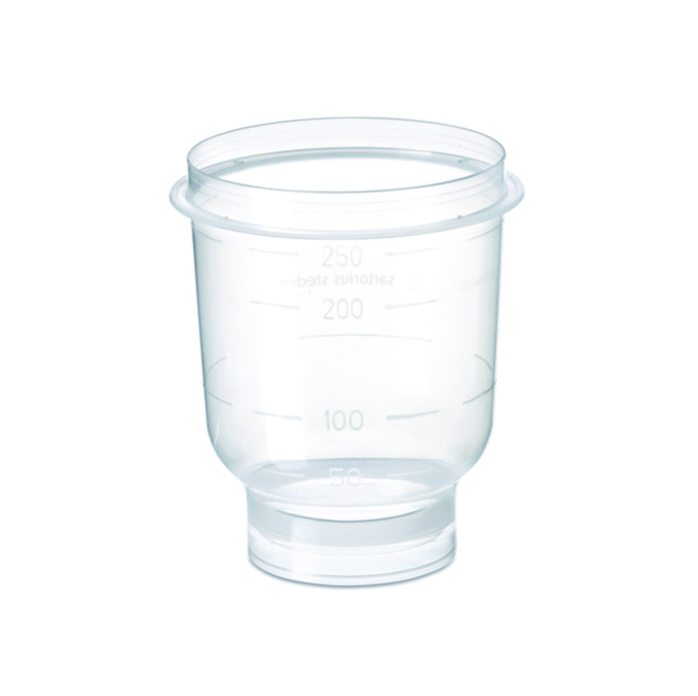 Tragt til filtrering, Sartorius Microsart 250, PP, Ø47 mm, 250 mL, steril, 96 stk
