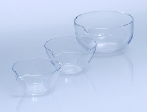 Evaporating basin,quartz,diam. 40 mmx18 mm, 10 ml