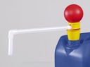 Håndpumpe Otal, PVDF, Ø16 mm rør, 20 l/min.