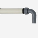 [9001404] Udløbsrør, PP, til fadpumpe GLP25, længde 25 cm