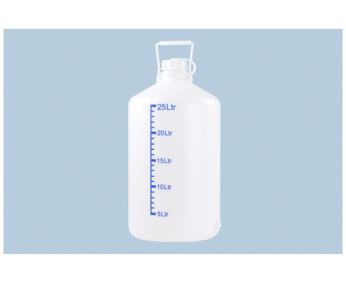 Dunk, PE, rund, med skala og gevindhul, 25 liter