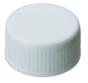 [9003541] Skruelåg, LLG, N 24, hvid PP, silikone/PTFE 45 A