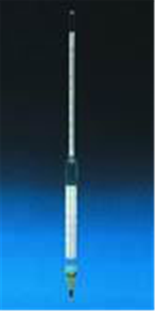Termoflydevægt for min. olie, 0,610-0,700 g/cm³