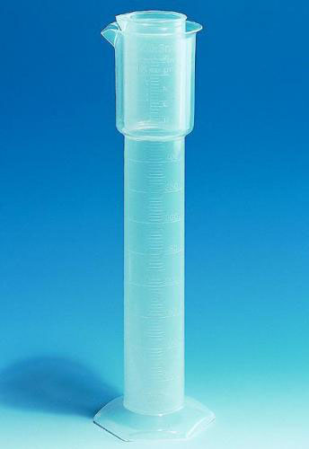 Målecylinder til flydevægt, PP, 50x350 mm, 500 ml