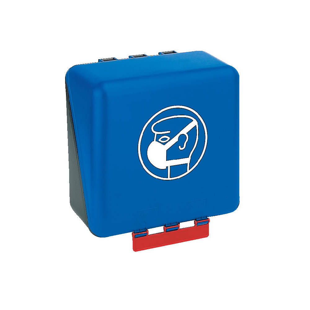 [9005506] Opbevaringsboks, Gebra SecuBox Midi, 23,6 x 22,5 x 12,5cm, blå