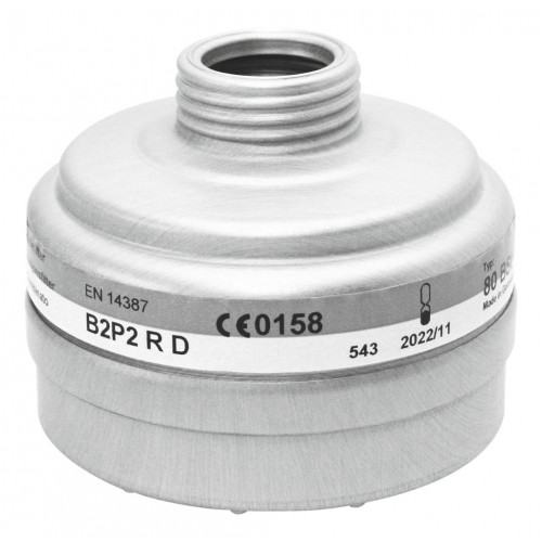 [9005566] Kombinationsfilter, BartelsRieger 80 BSt, gevind, beskyttelseskl. B2P2 R D