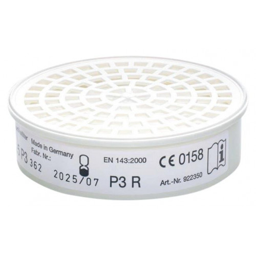 Partikelfilter, BartelsRieger 25 P3, plug-in, beskyttelseskl. P3 R