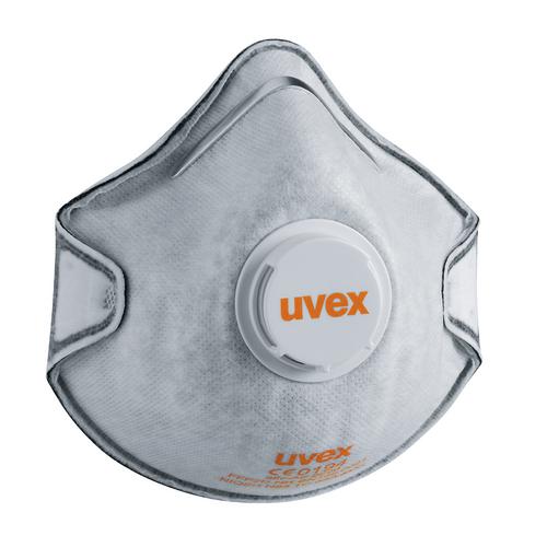 Støvmaske, Uvex silv-Air classic 2220, FFP2, m/kulfilter