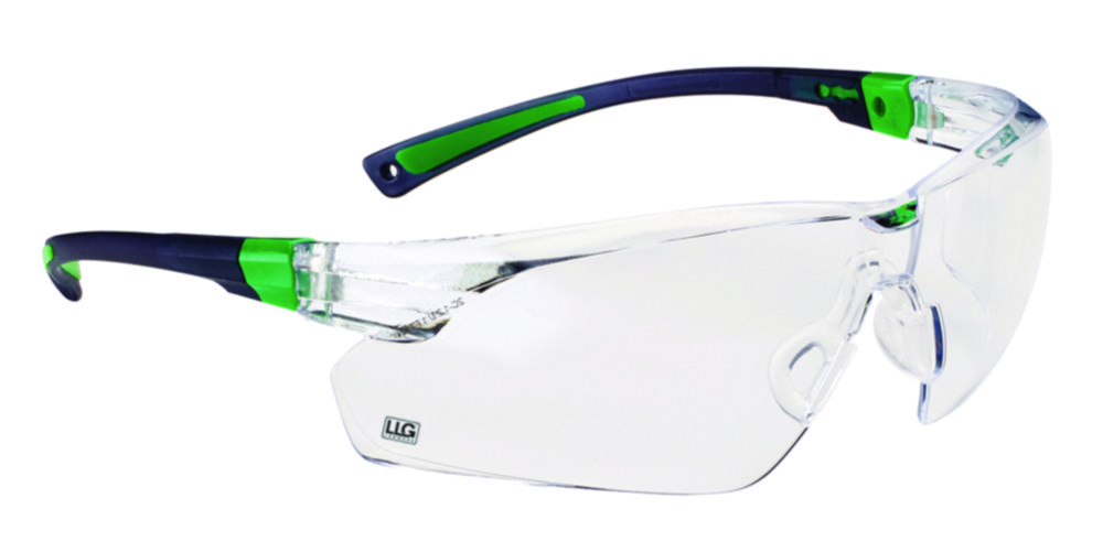 Sikkerhedsbrille, LLG LADY, sort/grønt stel