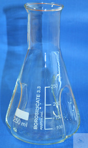 Kulturkolbe med 3 bafler, hals med krave, 500 ml