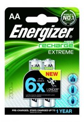 Energizer R2U Extreme Accu HR6 AA Mignon, 2300 mAh