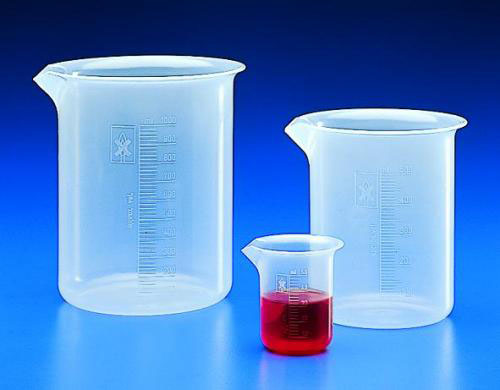 PP bæger 3000 ml med inddeling, l/f, autoklaverbar