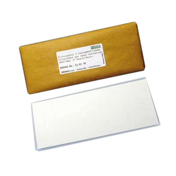 Filterpapir, Biostep, til kammermætning ved TLC, 25 stk