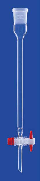 Chromatografikolonne uden fritte, Lenz-Laborglas, NS 14/23, 200 mm, Ø10 mm, 15 mL