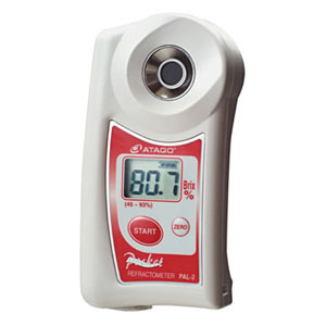 [2150062] Digitalt lomme refraktometer, Atago, PAL-2, 45 - 93% Brix, 0,2%