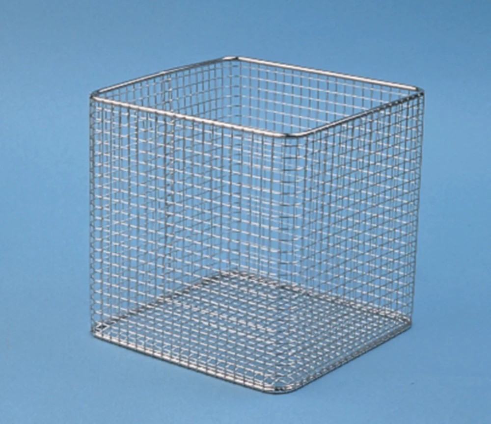 Trådkurv, rustfrit stål, 400 x 200 x 200 mm