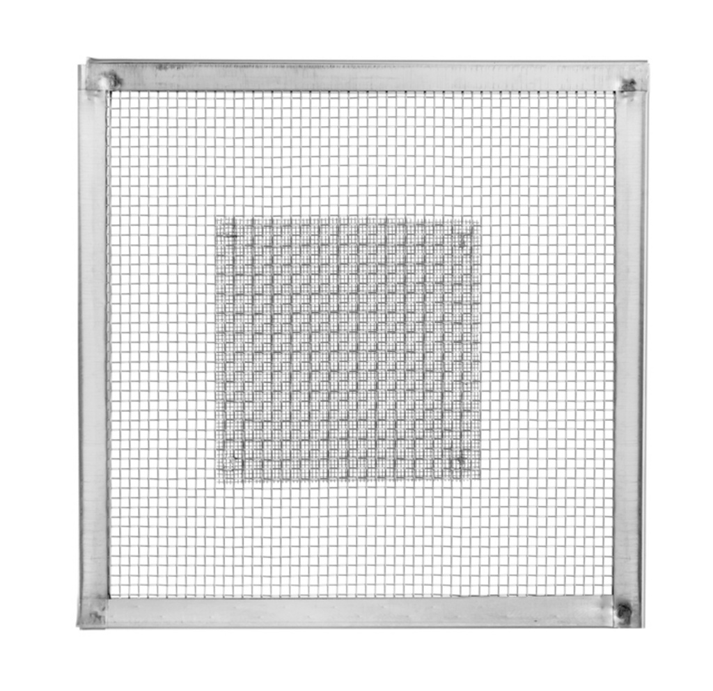 Wire gauze 195 x 195 mm, mesh: 0.6 x 2.0 mm