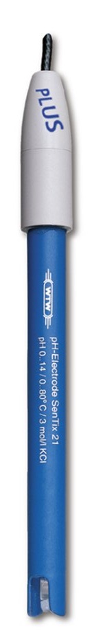 pH-elektrode, WTW SenTix 21-3, plast, gel, DIN 3 m