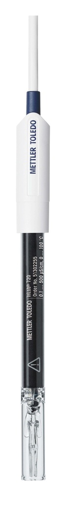 Ledningsevnecelle, Mettler-Toledo InLab 720, 2 platin, NTC, k=0,06 cm-1, Mini-DIN 1,2 m
