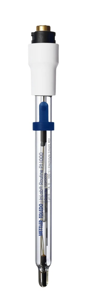 pH-elektrode, Mettler-Toledo InLab Routine, glas, Pt1000, MultiPin u. kabel