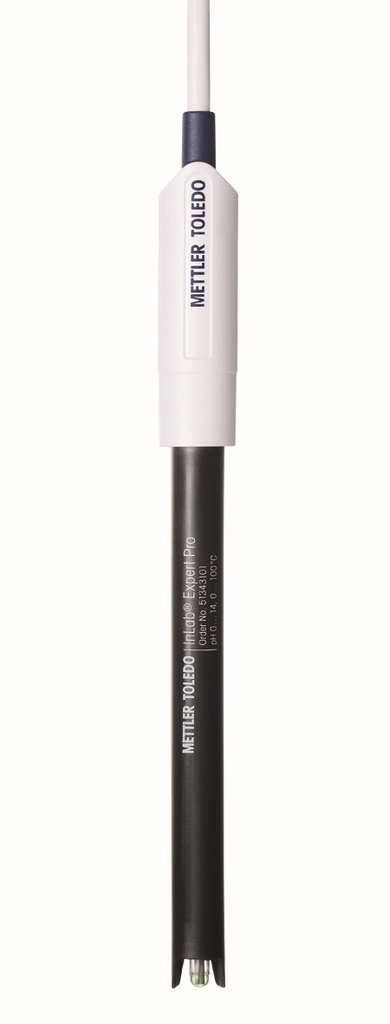 pH-elektrode, Mettler-Toledo InLab Expert Pro, plast, gel, NTC, BNC/RCA 1,2 m
