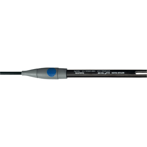 Ledningsevnecelle, Mettler-Toledo Inlab 738-ISM-10m, 4 grafit, NTC, k=0,57 cm-1, LTW 10 m