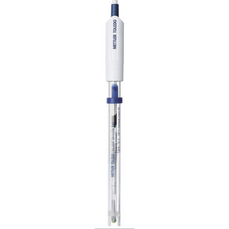 pH-elektrode, Mettler-Toledo InLab Versatile Pro, plast, NTC, BNC/RCA 1,2 m